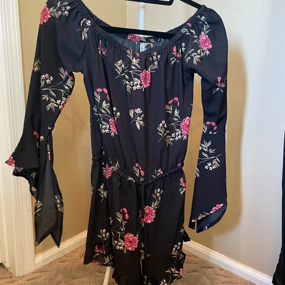 feathers Pants - New Floral Romper